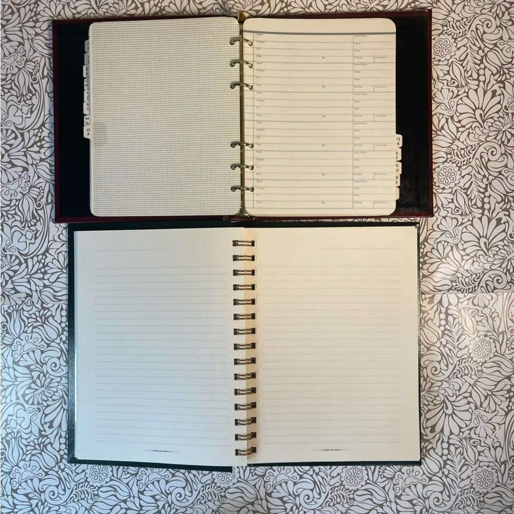 Notebook Bundle Journal Set Planner Office Stationery Organizer Gift Set